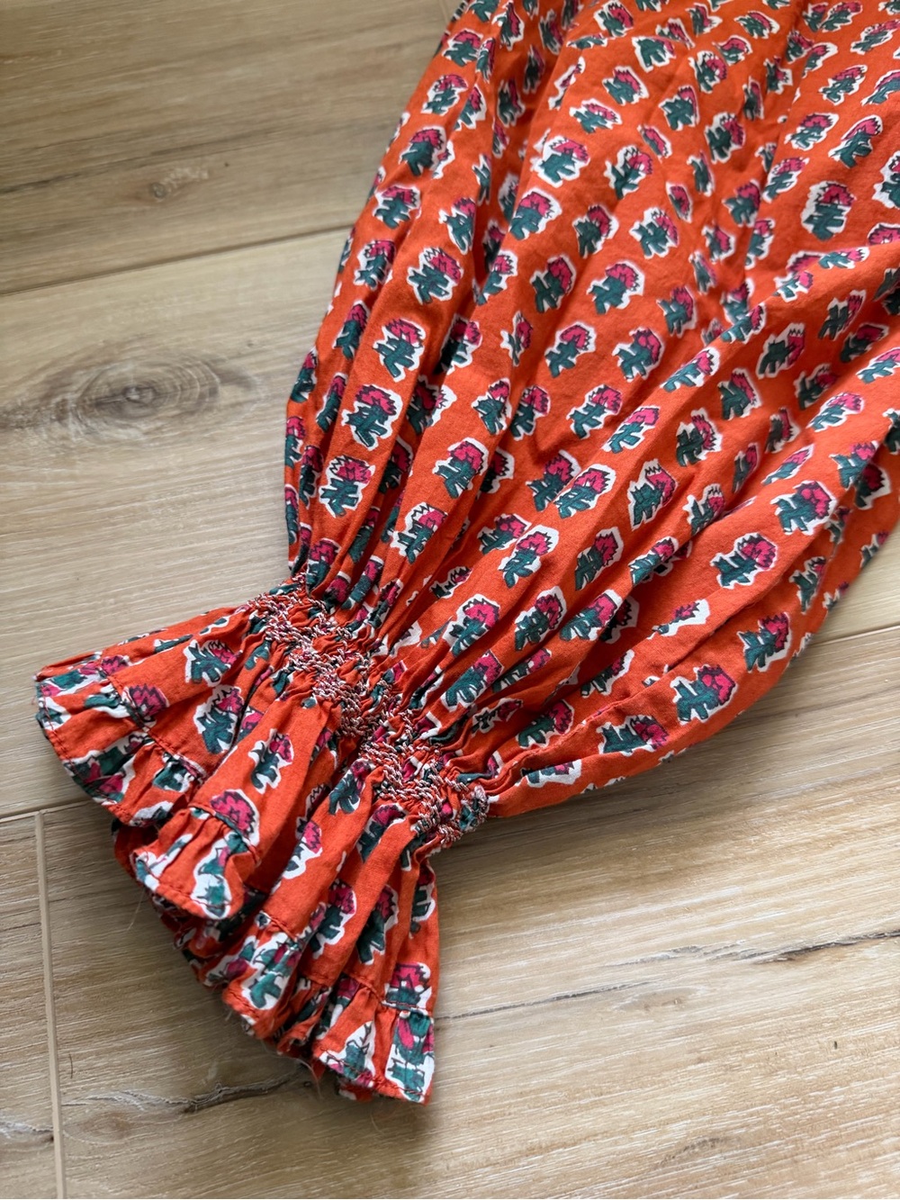 Doen Estee Dress In Calico Blooms - Picture 5 of 14